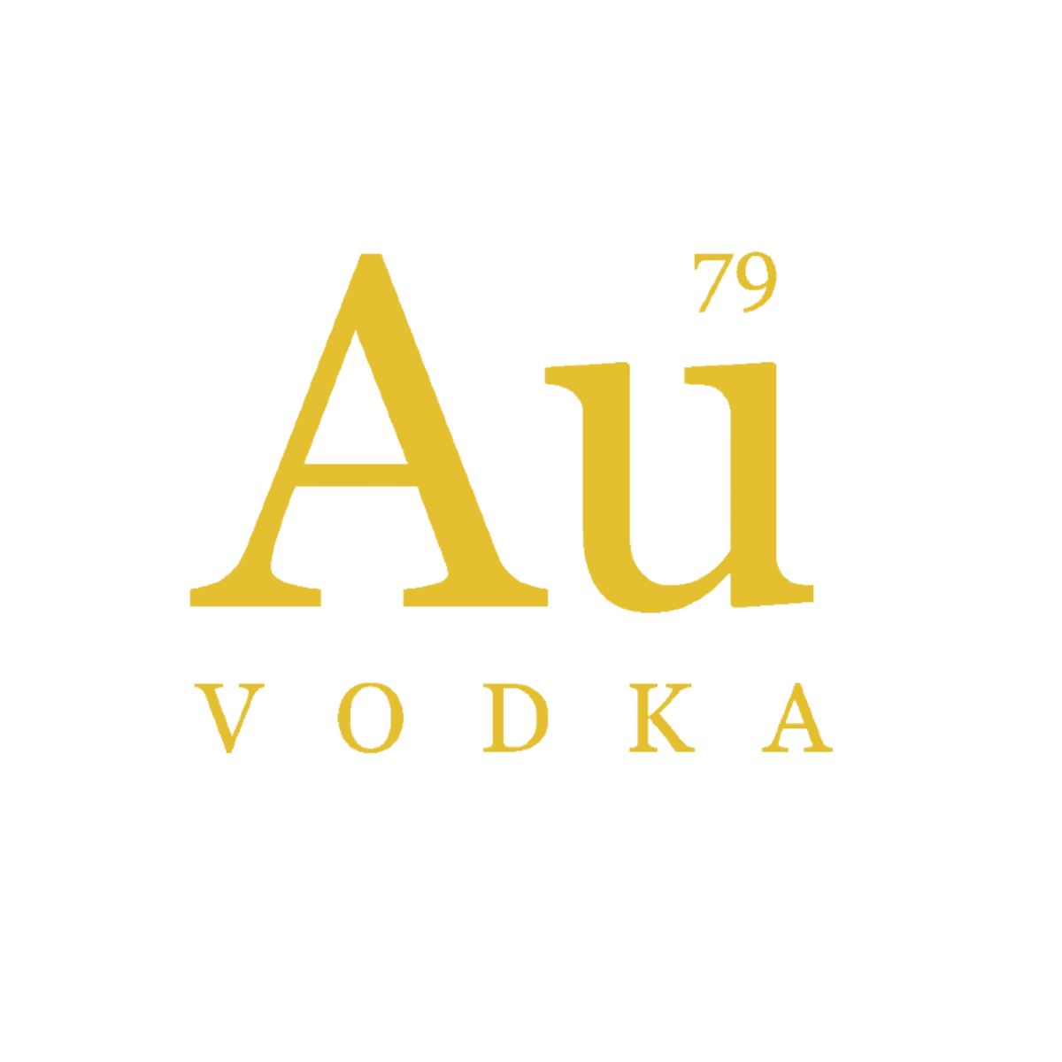 AU vodka gold no outline